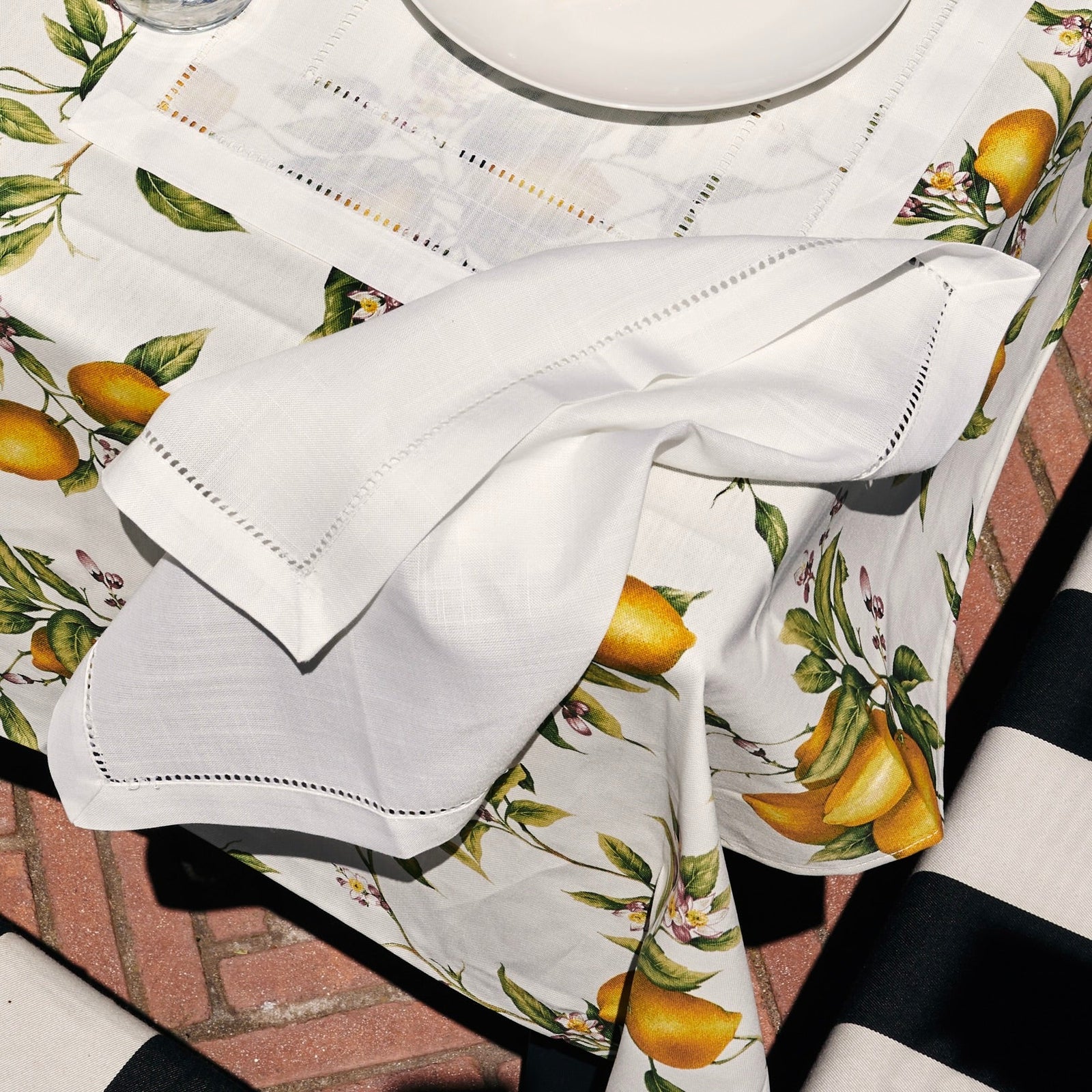 Bianca Cotton and Linen Blend Napkins, Set of Four - The Finishing Store South Africa