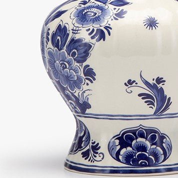 Delft Blue &amp; White Vase - The Finishing Store South Africa