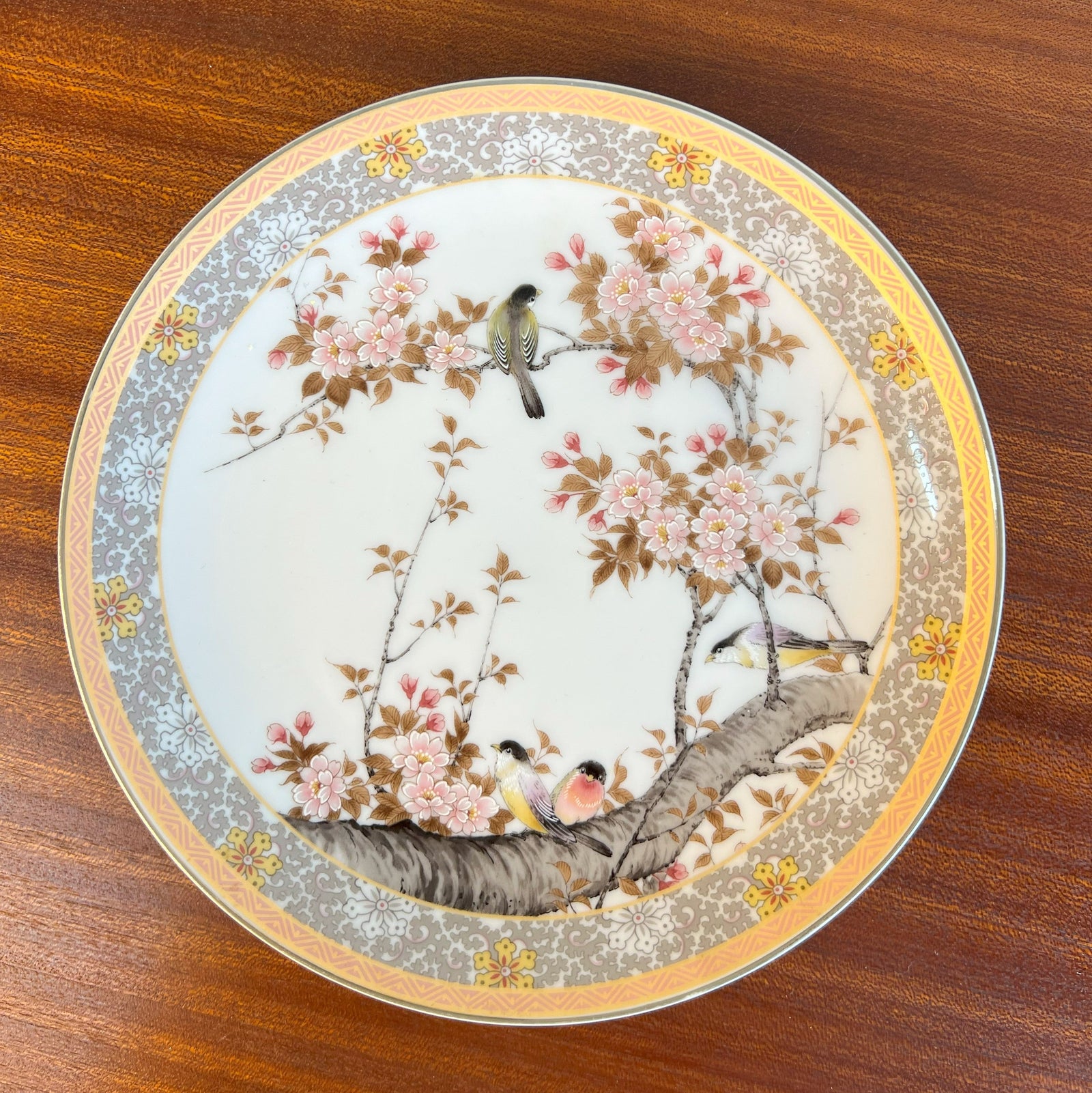 Japanese Garden Scene China Plate - The Finishing Store South Africa