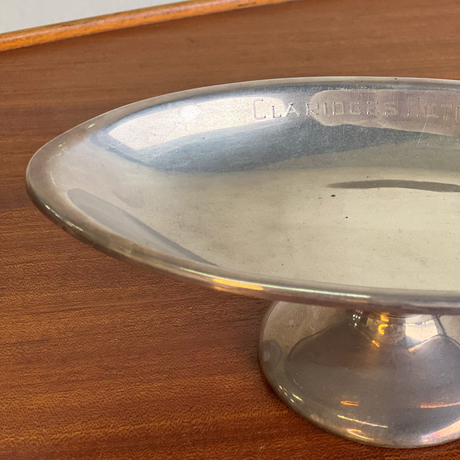 Silver Claridges Hotel Dish - The Finishing Store South Africa