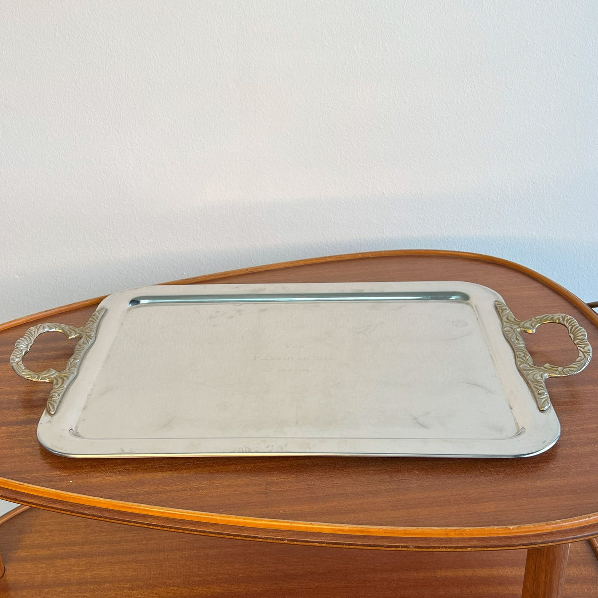 Silver Serving Tray - The Finishing Store South Africa