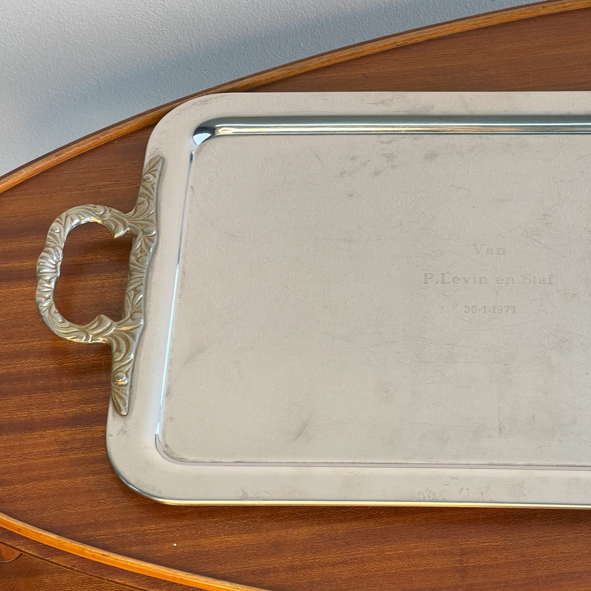 Silver Serving Tray - The Finishing Store South Africa