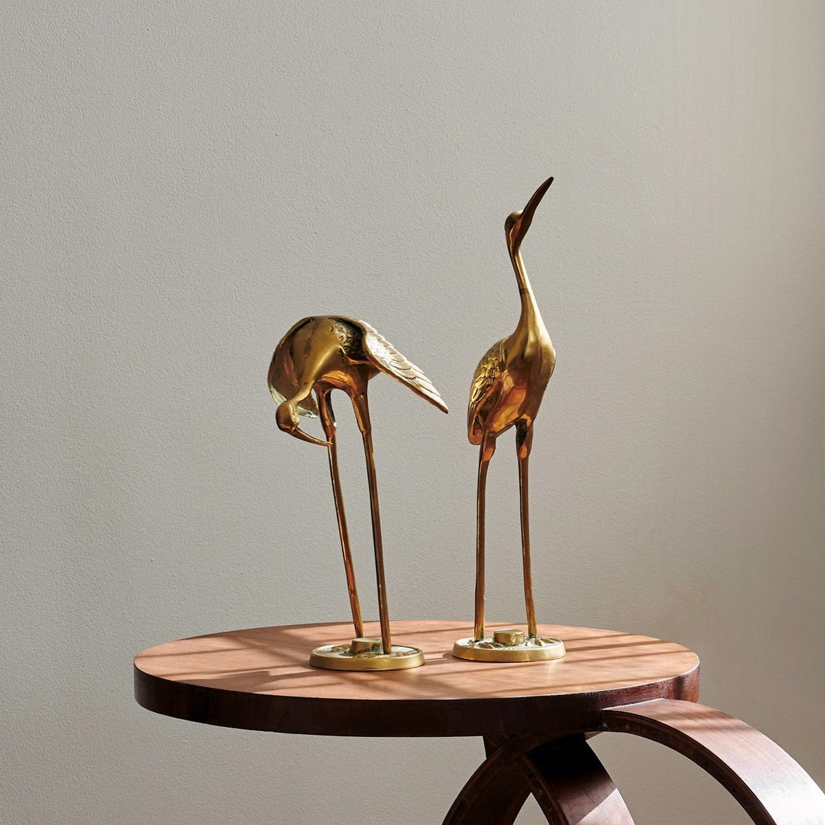 Solid Brass Herons - The Finishing Store South Africa