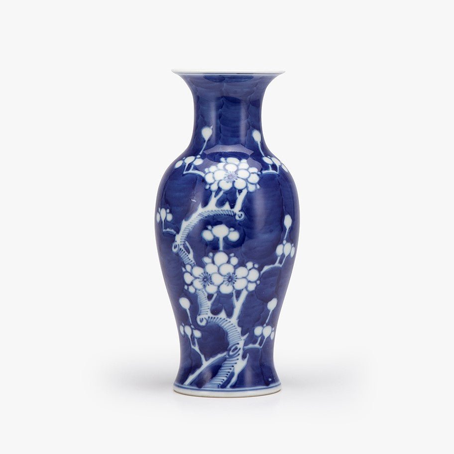White & Blue Bud Vase - The Finishing Store South Africa